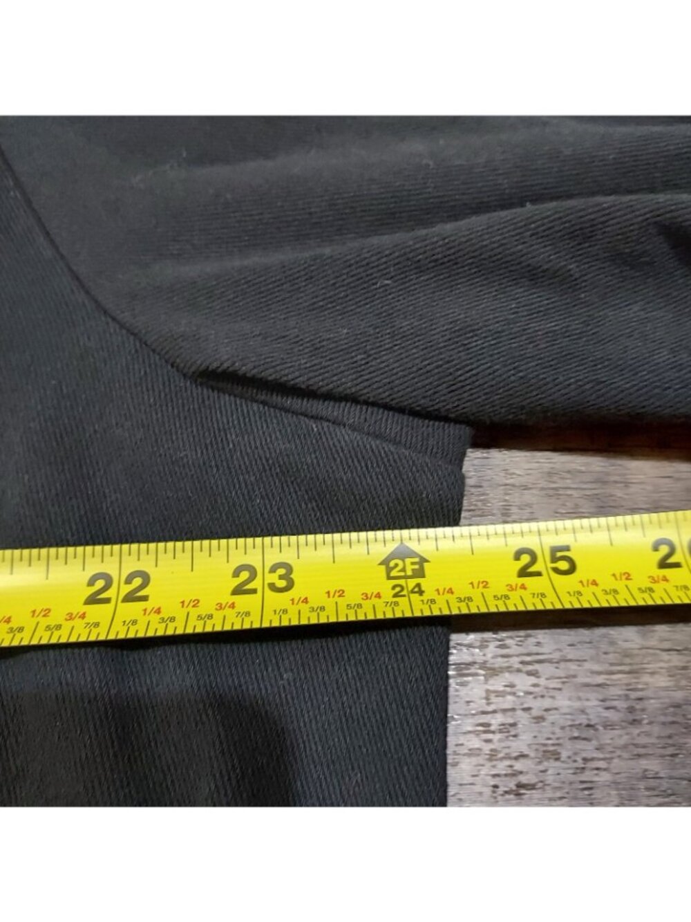 Pant Suite Drapers & Damons Black Button Shacket Size 1X Multi Colored Buttons - Picture 6 of 16